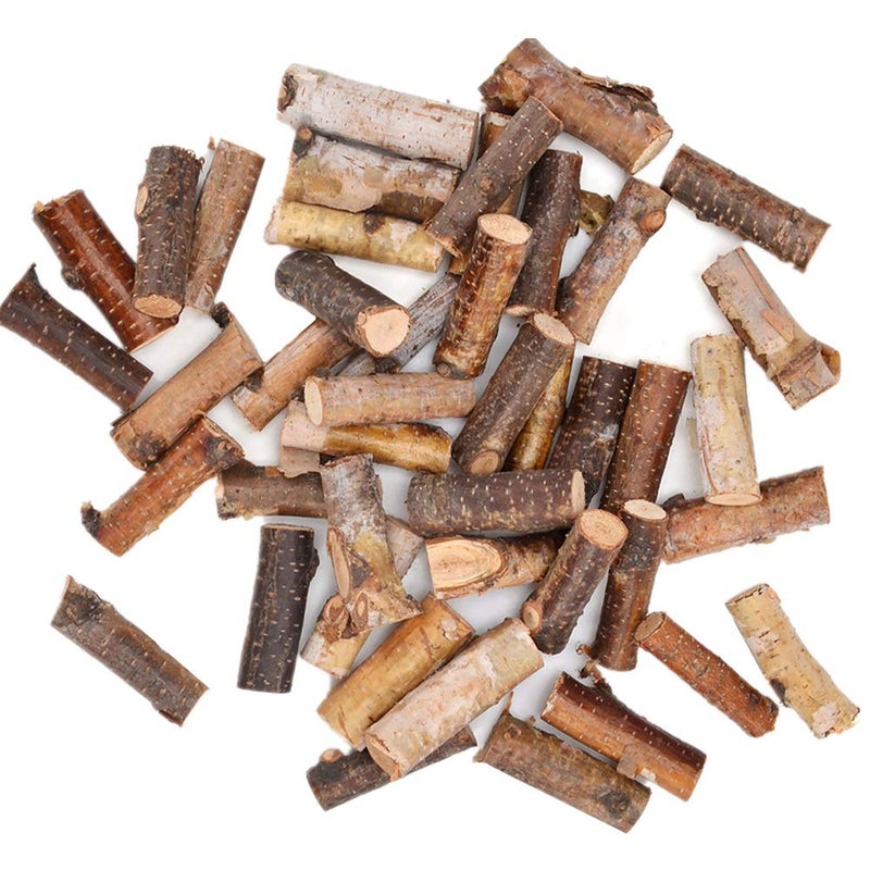 Byher Craft Sticks, Mini Wood Log for Rustic Home Decor - Farmhouse Centerpiece Decor Twigs (Craft Sticks-) - Image 1